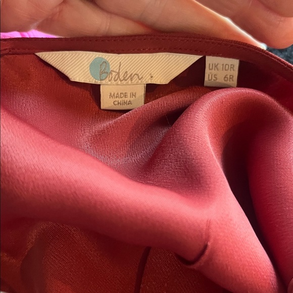 Boden Tessa Asymmetrical Midi Dress- Size 6 - Picture 8 of 12